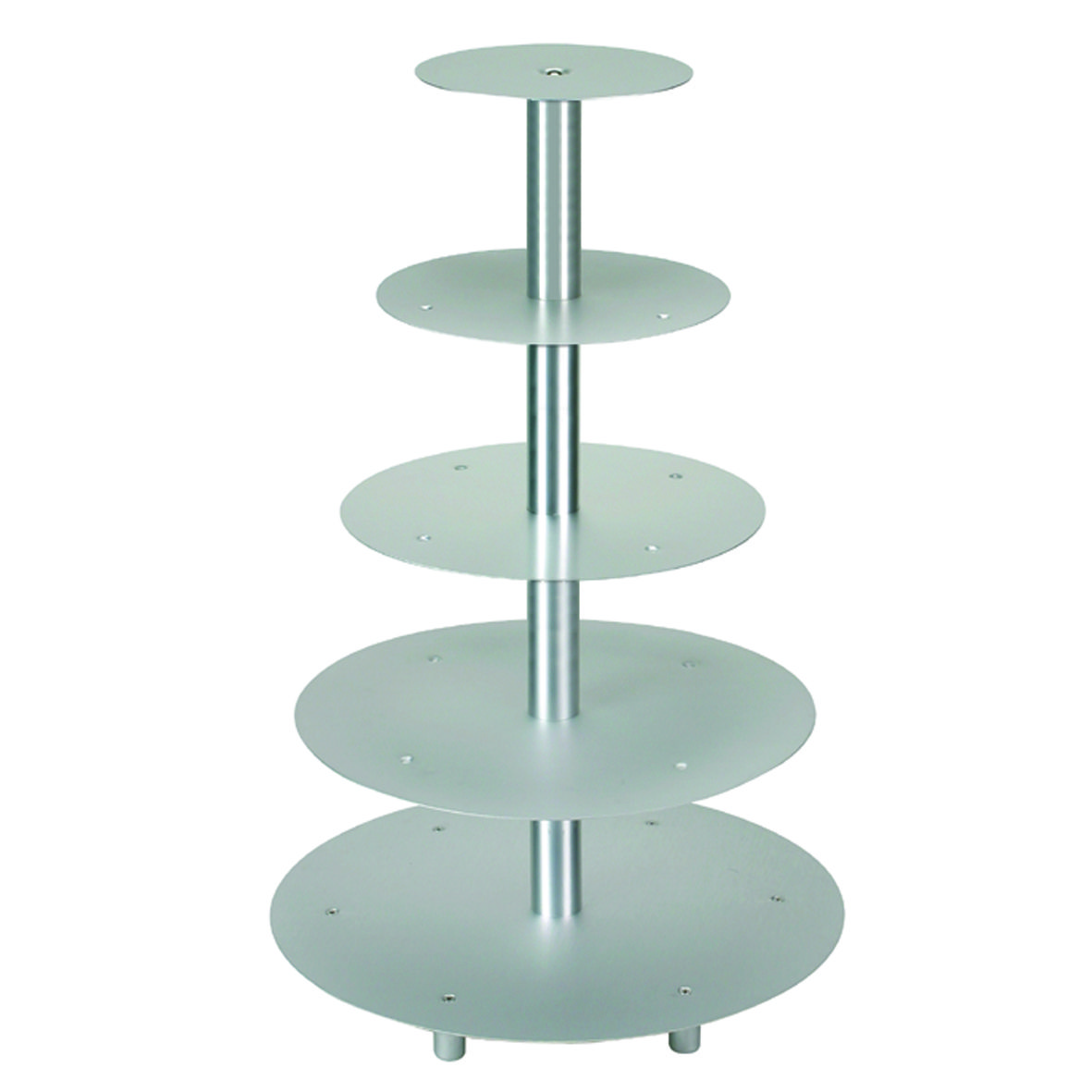 Kakestativ Aluminium, 5 etasjer