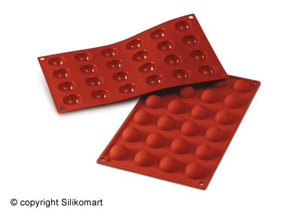 Hemisphere Ø30 - Silikonform SF006, Silikomart