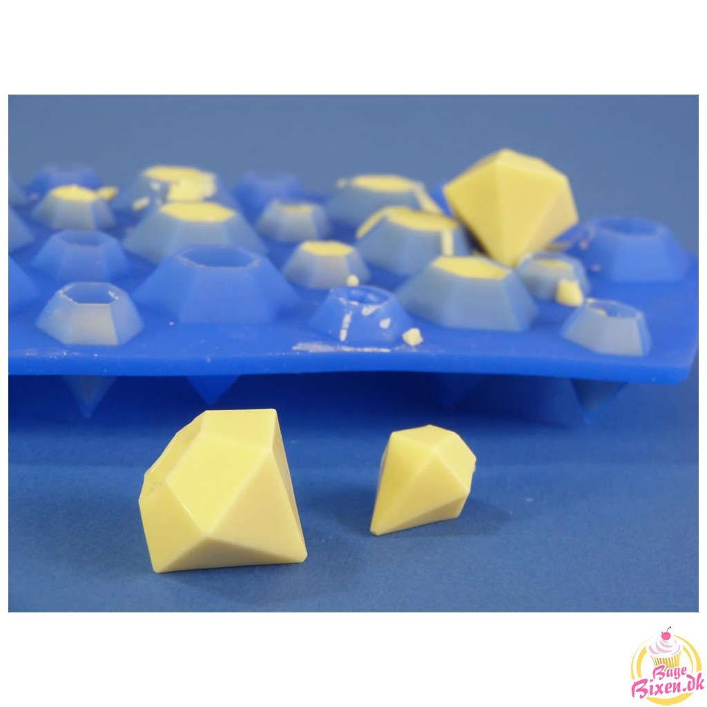 3D-silikonform for diamanter