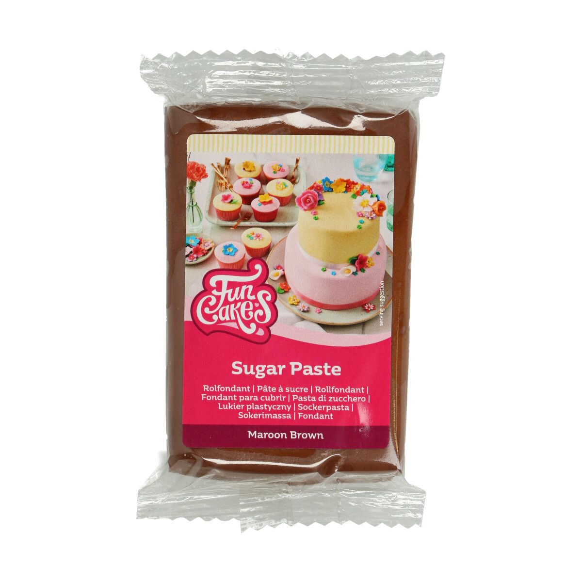 Fondant brun 250g - FunCakes
