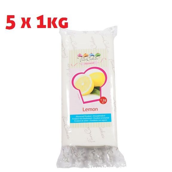 Sitronfondant 5 kg - FunCakes