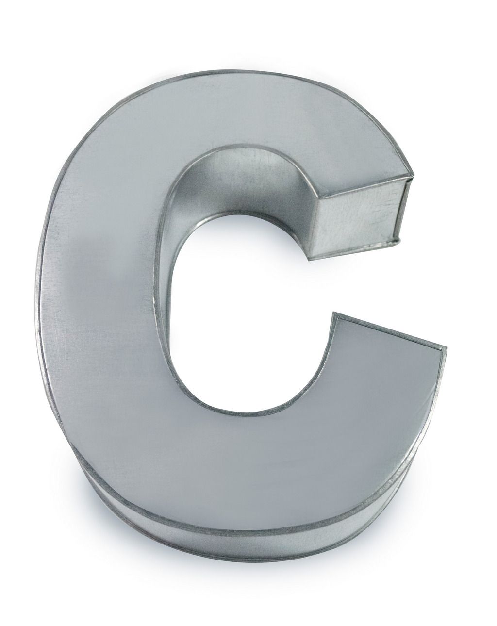 Bakeform til bokstavkake C - 25,4 cm høy, Eurotins^.