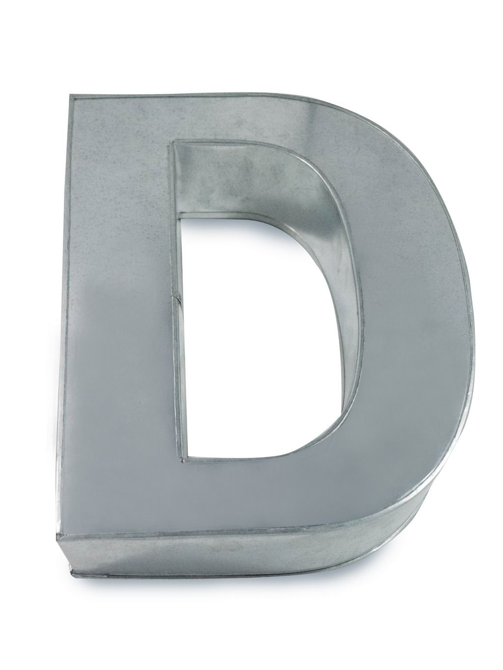 Bakeform til bokstavkake D - 25,4 cm høy, Eurotins^.