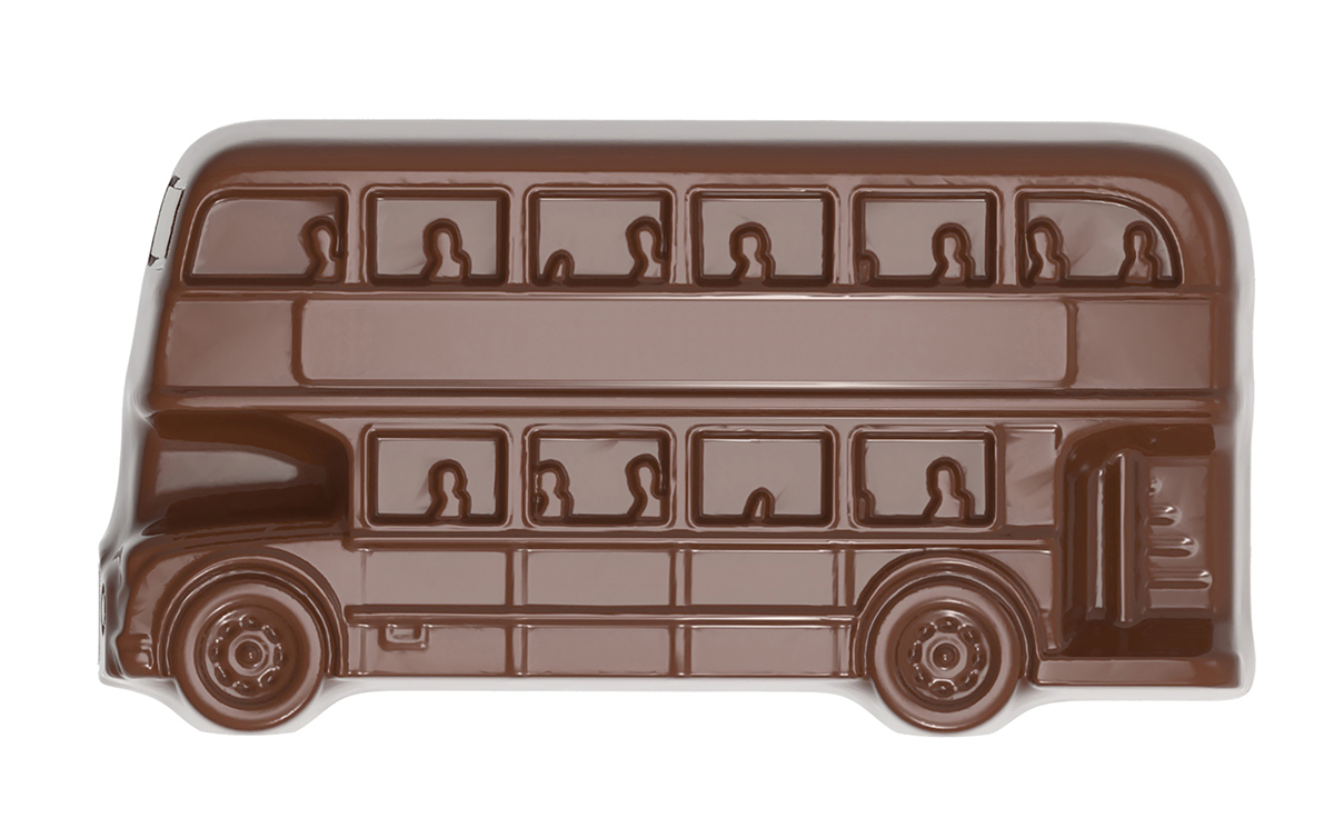 Double Decker sjokoladeform, Chocolate World^