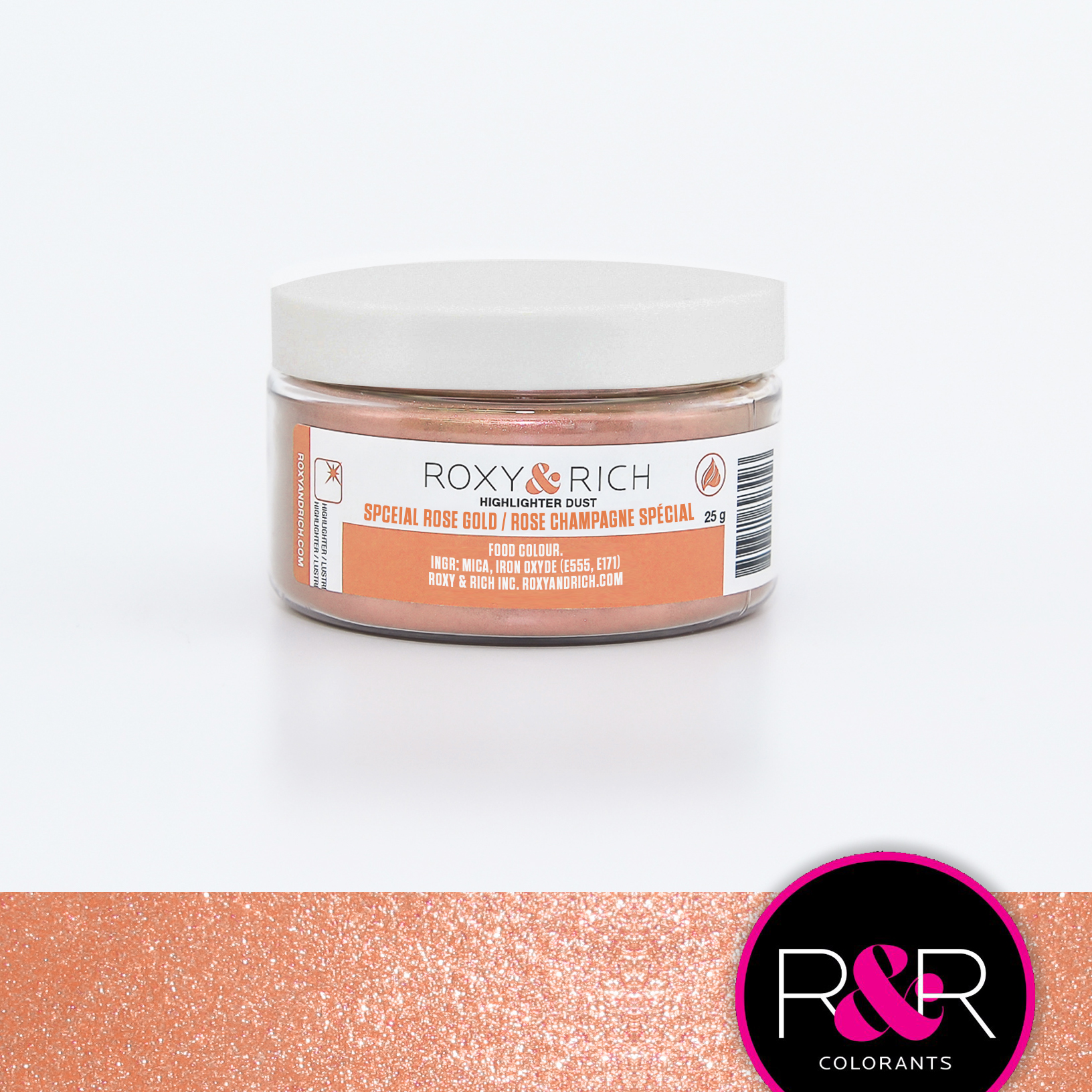 Special Rose Gold 25g - Highlighterstøv, Roxy & Rich^