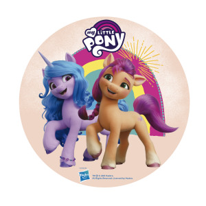 My Little Pony, Kakeprint Ø20cm - Dekora