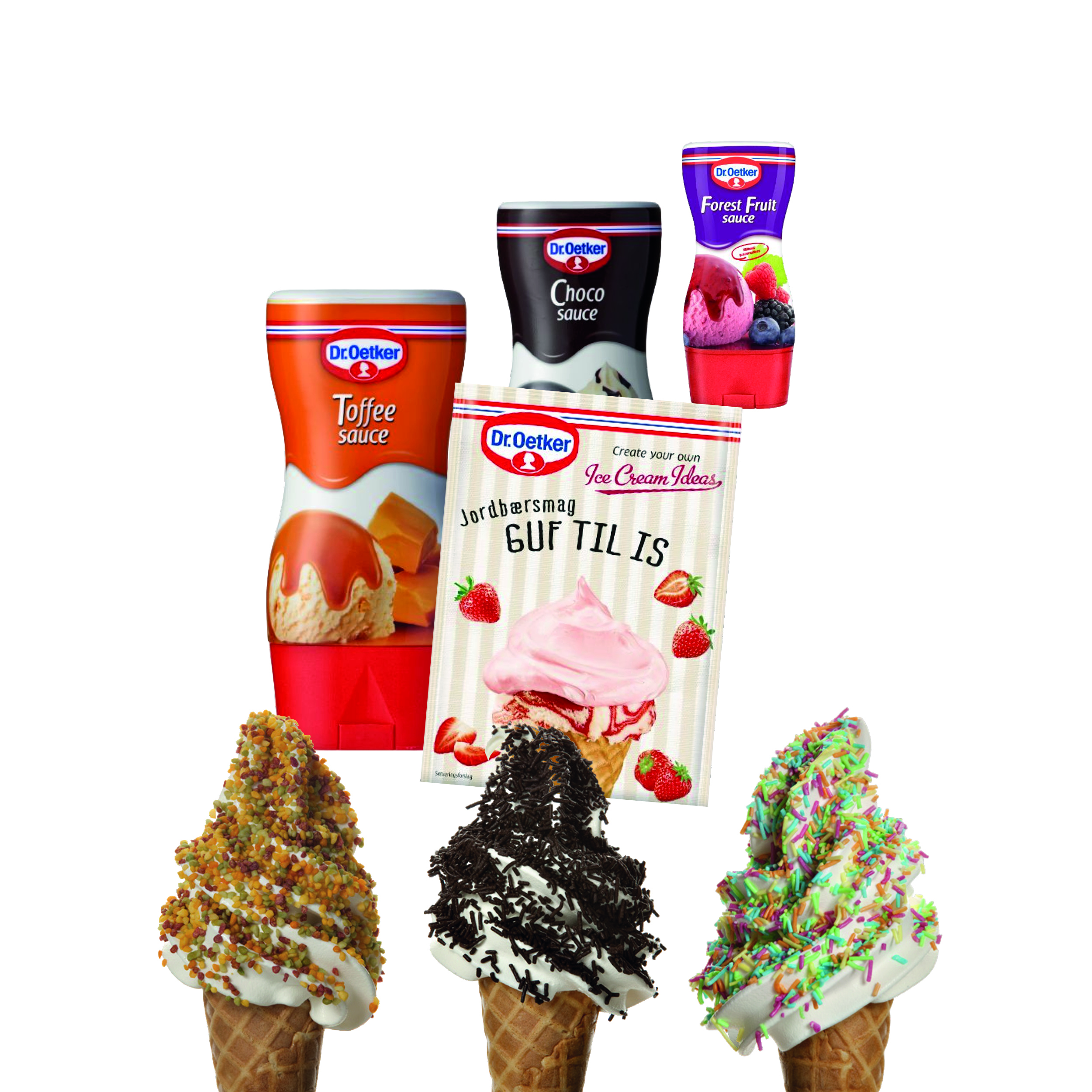 Toppings og strøssel