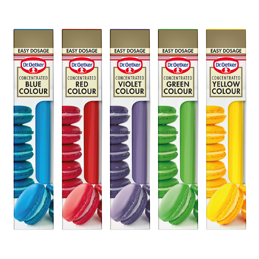 Dr. Oetker pastafarger