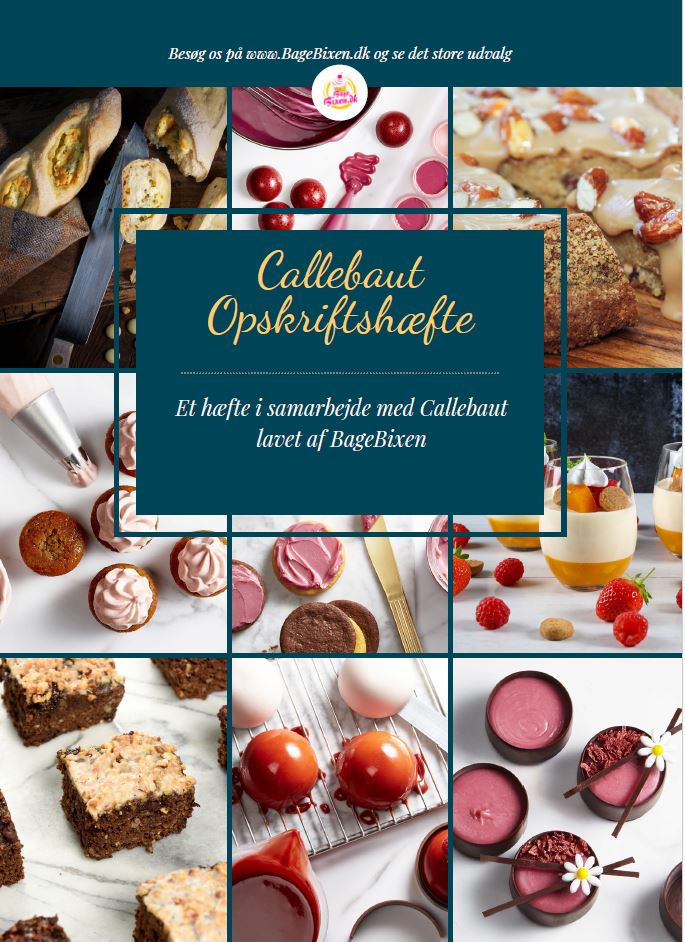 Callebaut oppskriftshefte, 36 sider