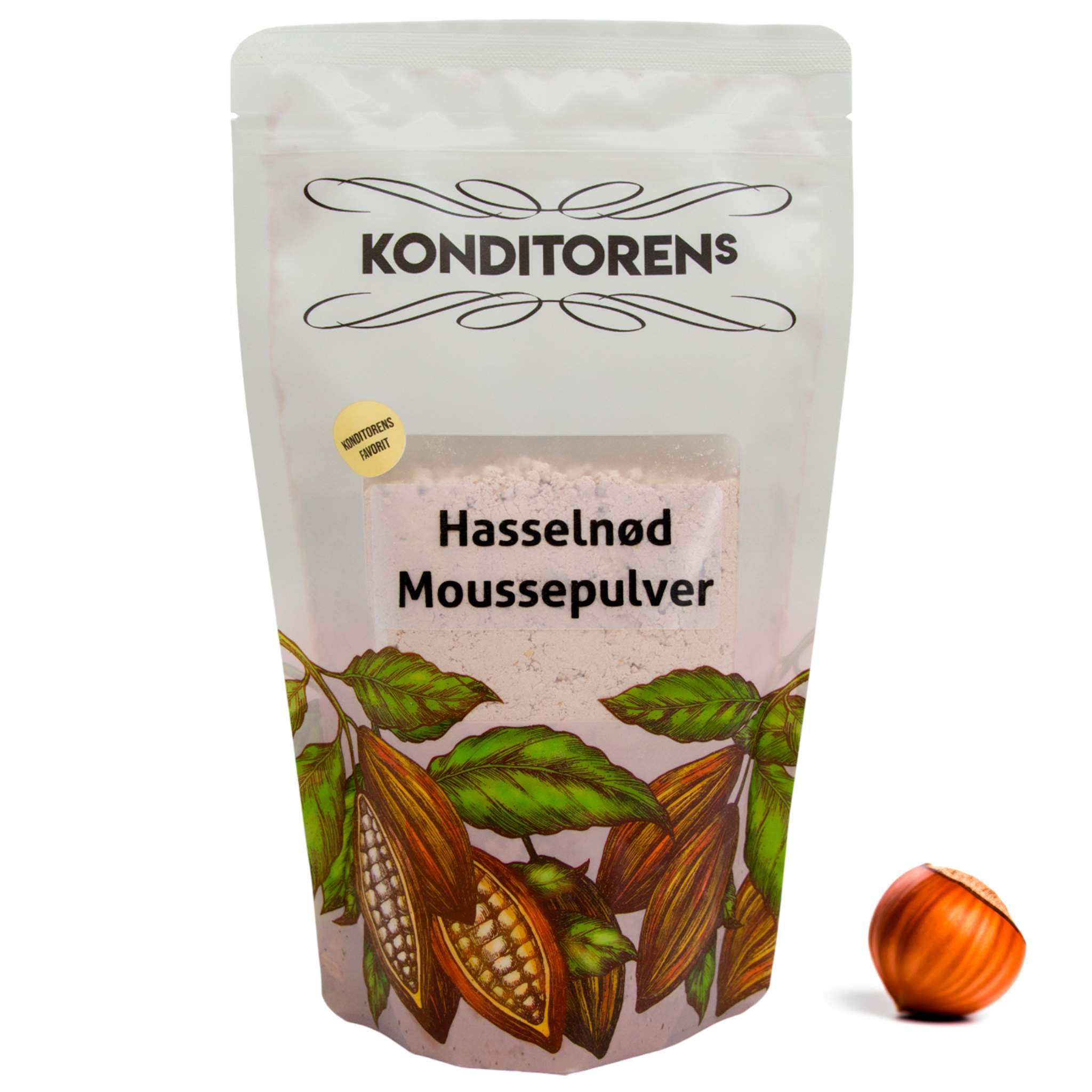 Hasselnøttmoussepulver - 1 kg, Konditorens