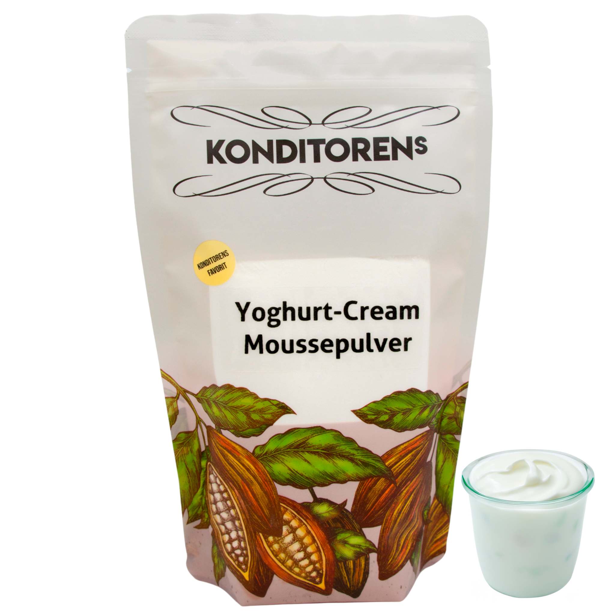 Yoghurtkrem mousse pulver - 1 kg, Konditorens