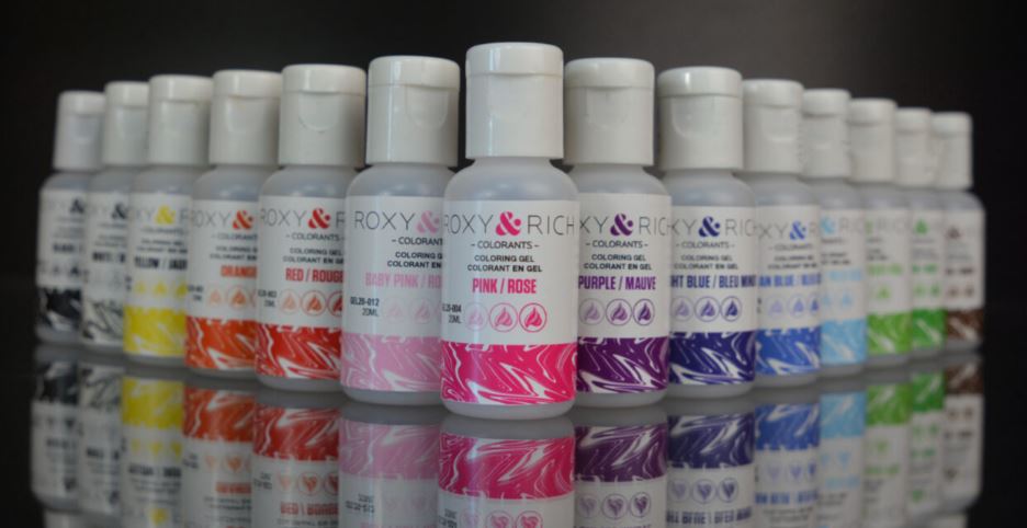 Alle 11 gelfarger - 11x20 ml, Roxy & Rich