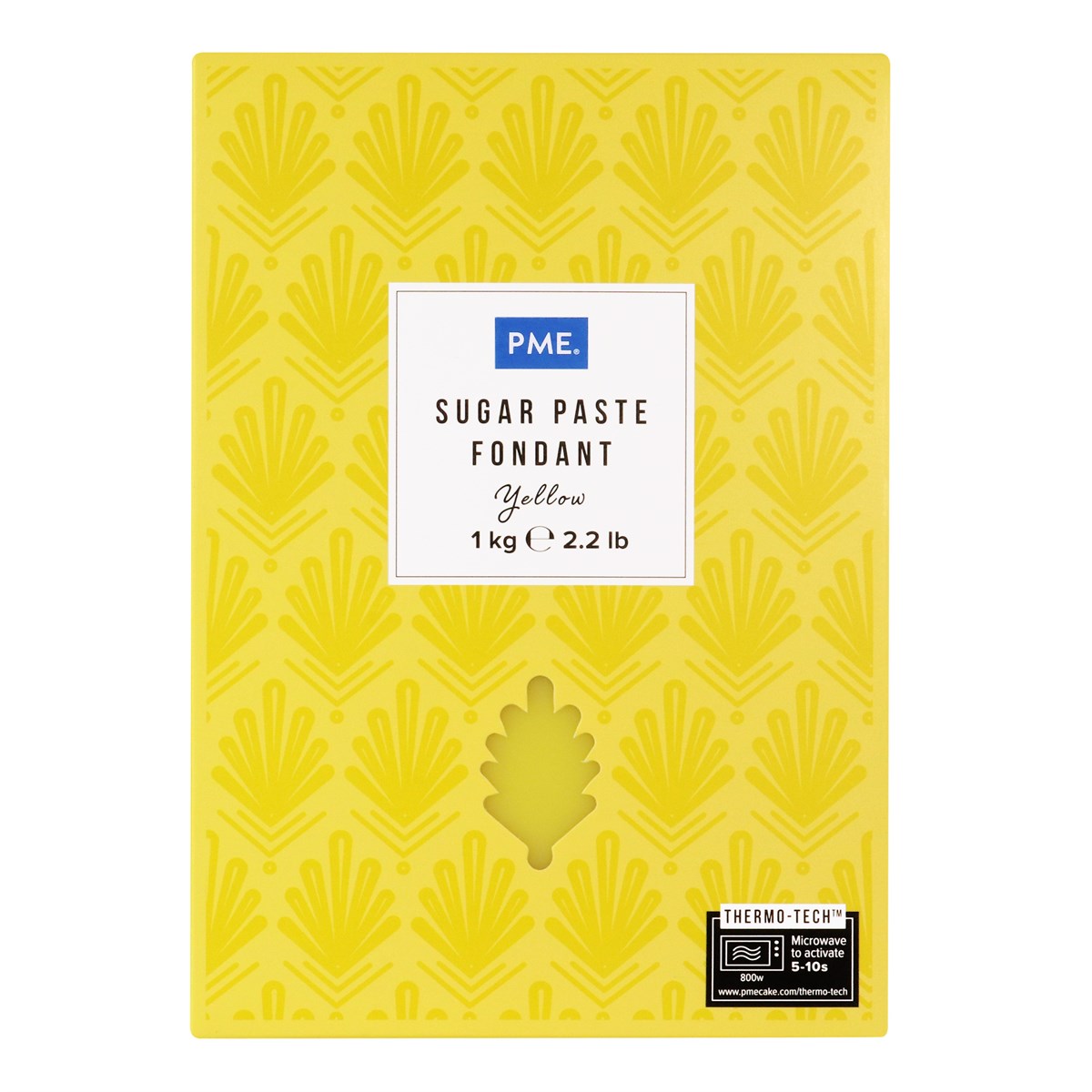 Fondant Gul - 1 kg, PME - BEST FØR 05/26^