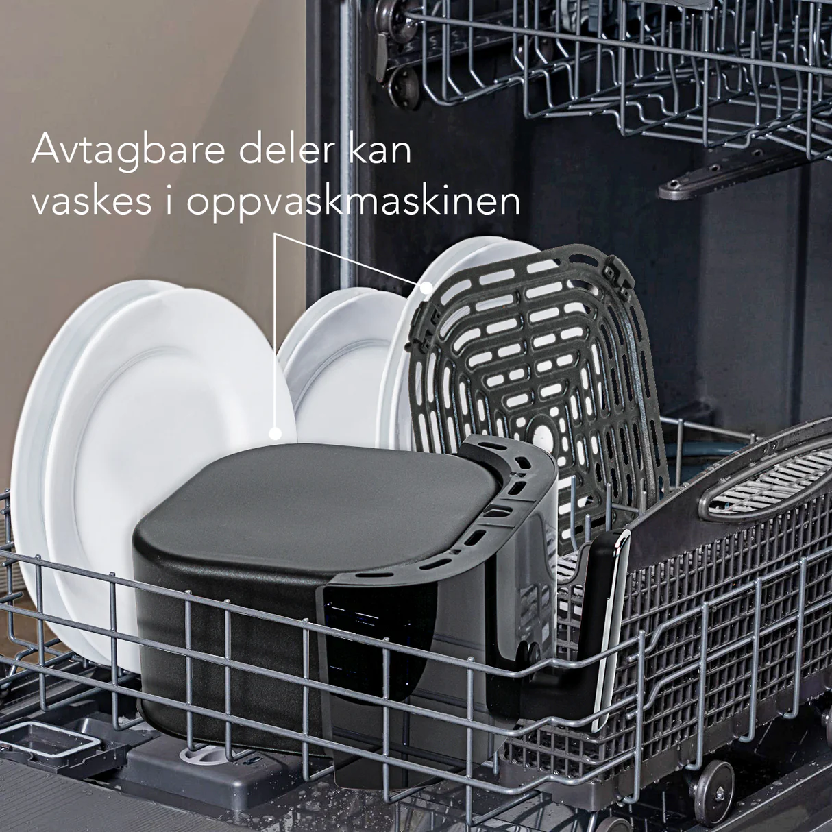 Air-fryer_Dualfry_AFD-60B_Godkjent for oppvaskmaskin_Shopify-1-1