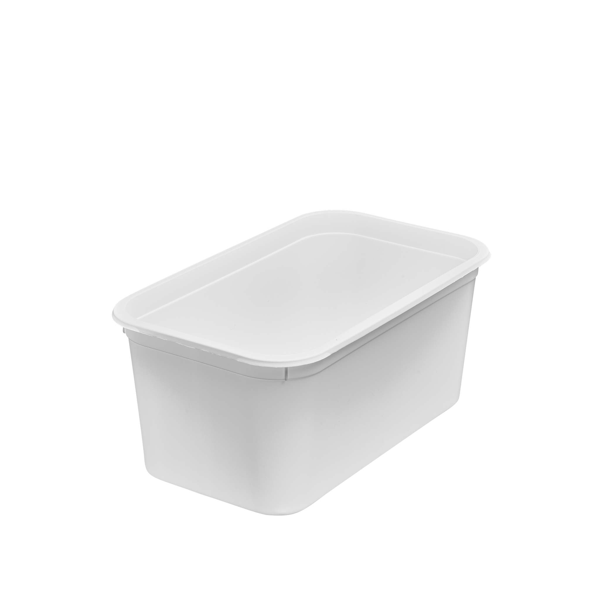 5 stk. Isbrett 2L - Frostsikker plast med lokk