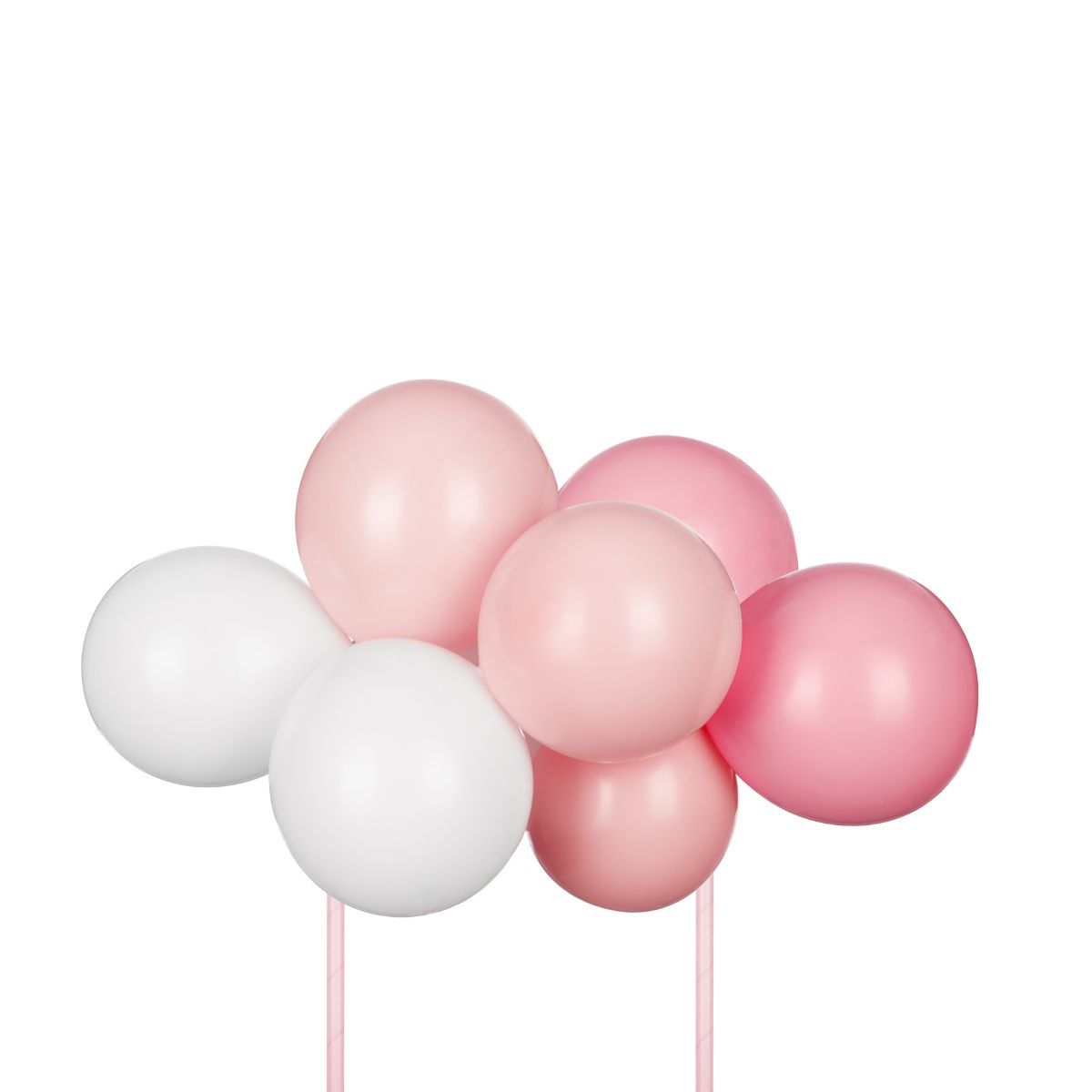 Ballong Cake Topper Kit - Rosa, PartyDeco