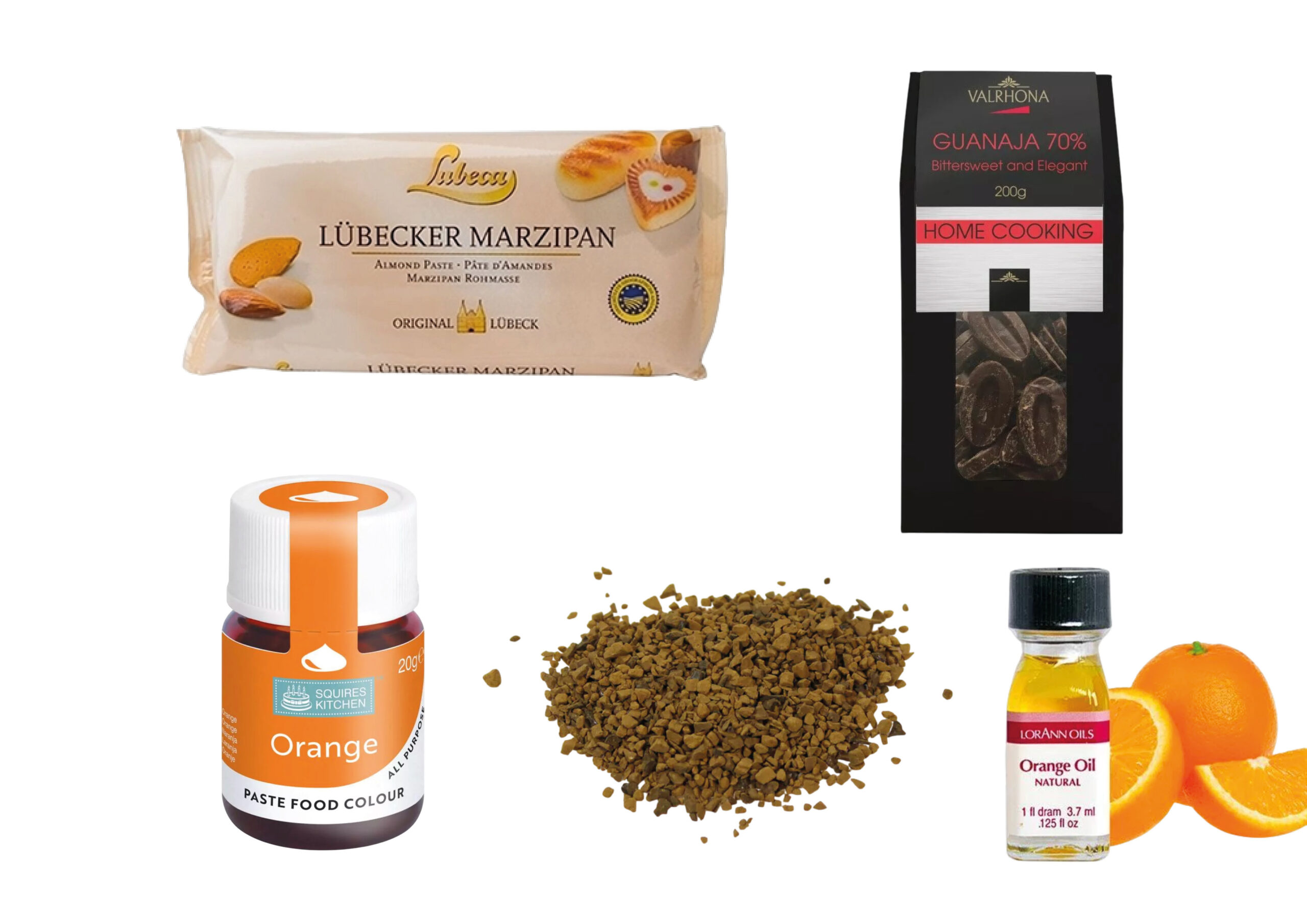 Startsett for marsipan-konfekt