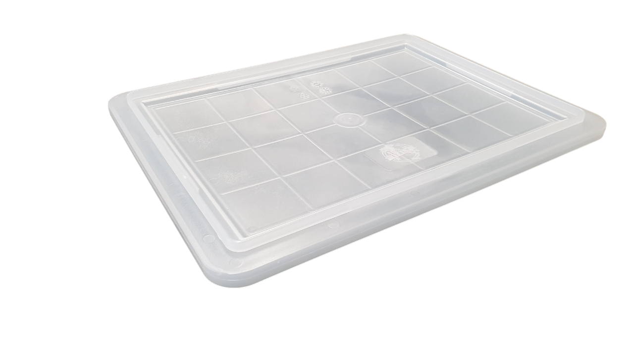 Lokk til hevekasse for pizzadeig - Transparent