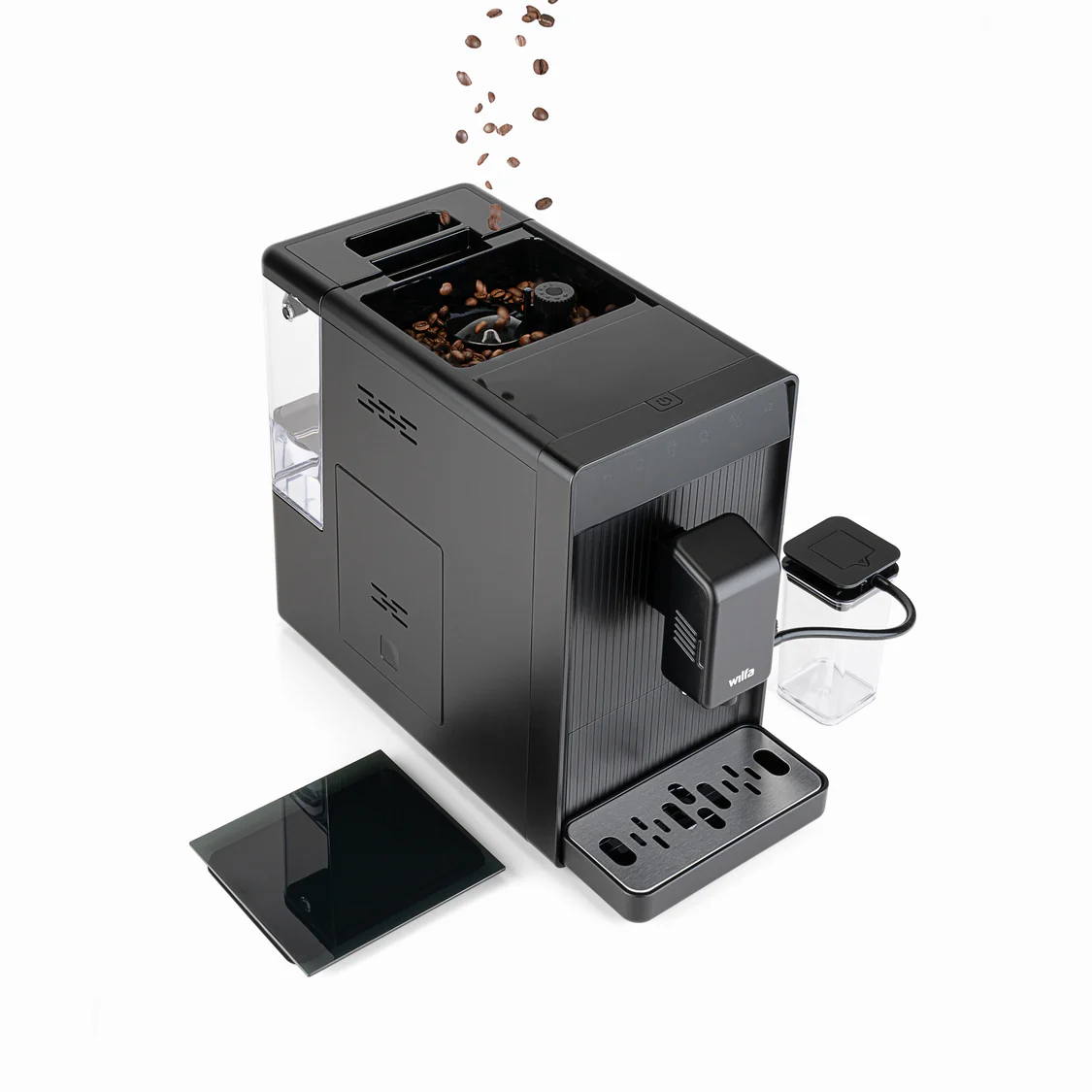 Espresso-Machine_Volo-Automatic_EMA1B-TCM19_Angled_Beans-in-Top