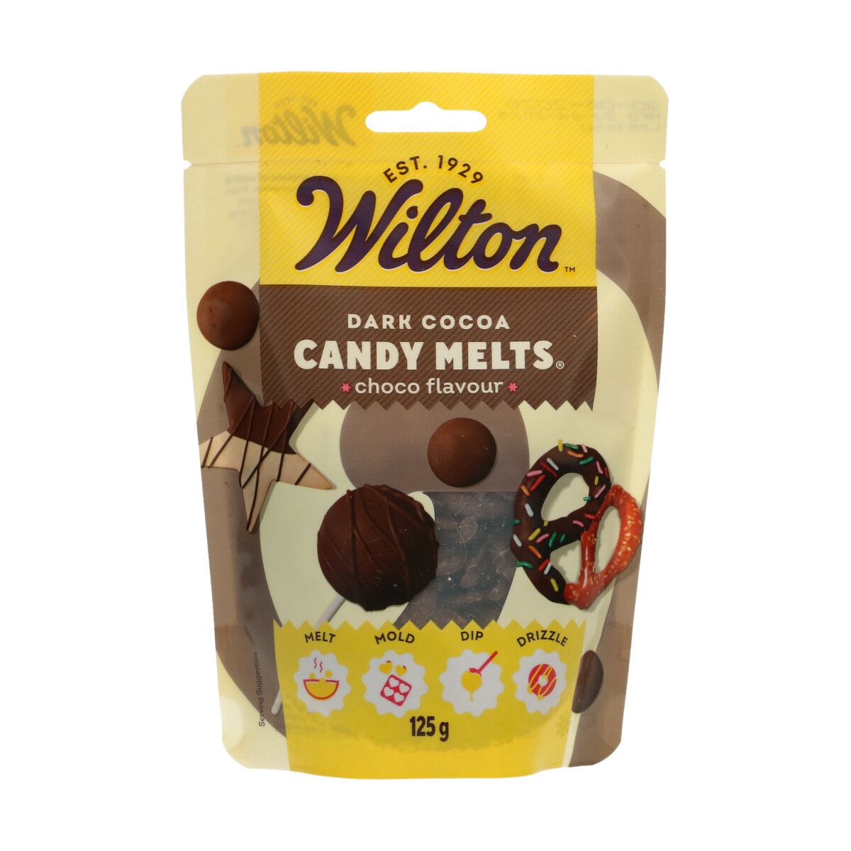 Candy Melts - Dark Cocoa 125 g, Wilton