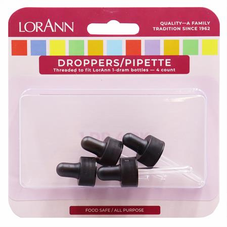 Pipetter 4 stk - LorAnn Oils