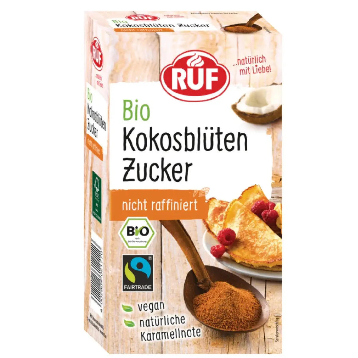 Kokossukker - 250 g, RUF - BEST FØR 10/26^