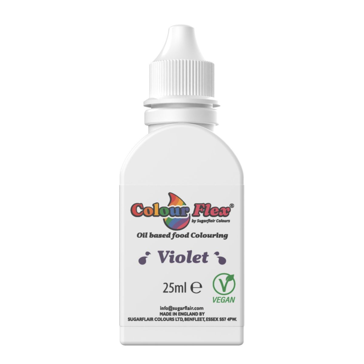 Colourflex Oil, Violet 25 ml, Sugarflair